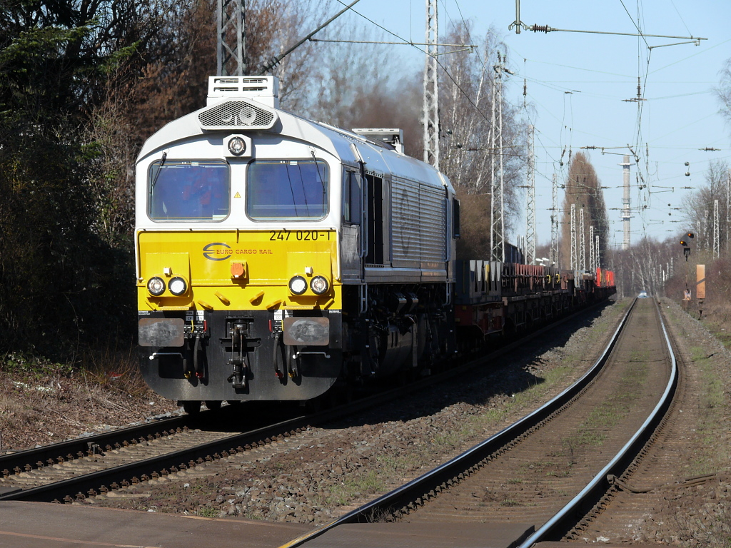 247 020-1. Bochum-Riemke. 07.03.2011.