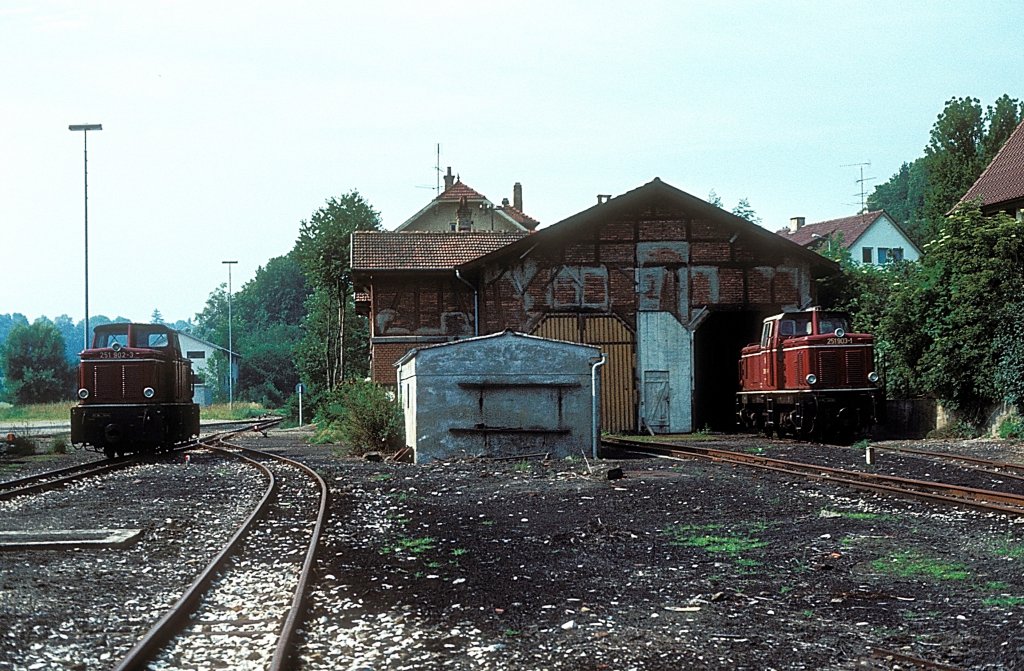 251 903 + 251 902  Ochsenhausen 13.07.82

