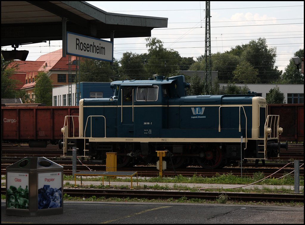 260 106 der Logistik Wiesbck. (08.09.2009)