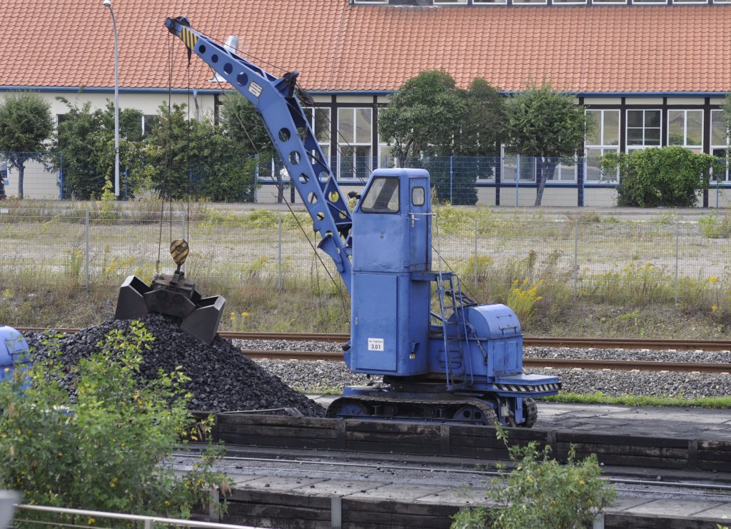 26.08.12 Bw Wernigerode ; einer der beiden Kohlekrane
