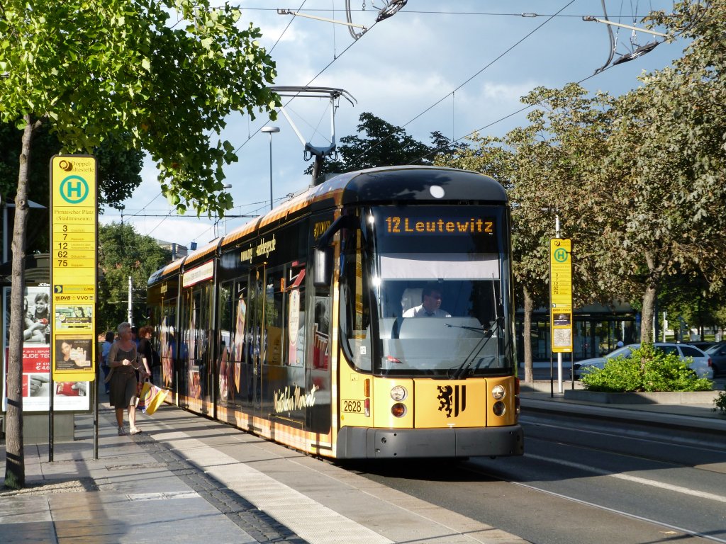 2628 der Linie 12 am Pirnaischen Platz.
26.08.12