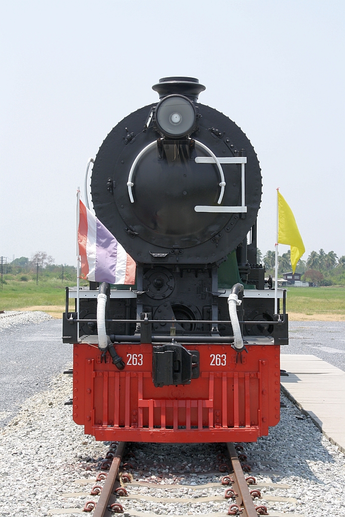 263 (2'C1'-h3, Hanomag, Bauj. 1928, Fab.Nr. 10603) in der Aussenstelle des Jesada Technik Museum bei Nakhon Chaisi am 17.Mrz 2012. 

