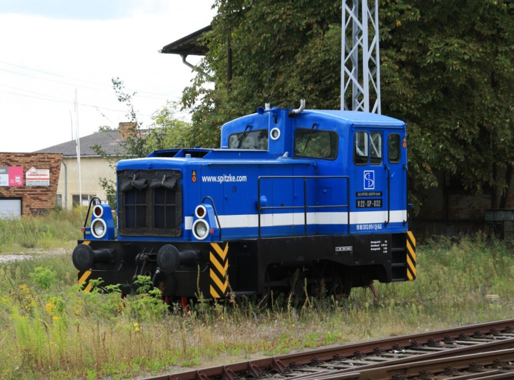 26.8.2012  V22 SP 032 in Gransee abgestellt.