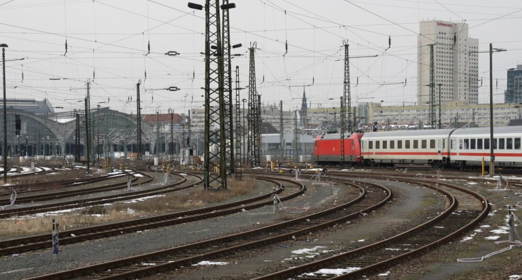 27.3.2013 Bahnhofsvorfeld Leipzig Hbf.