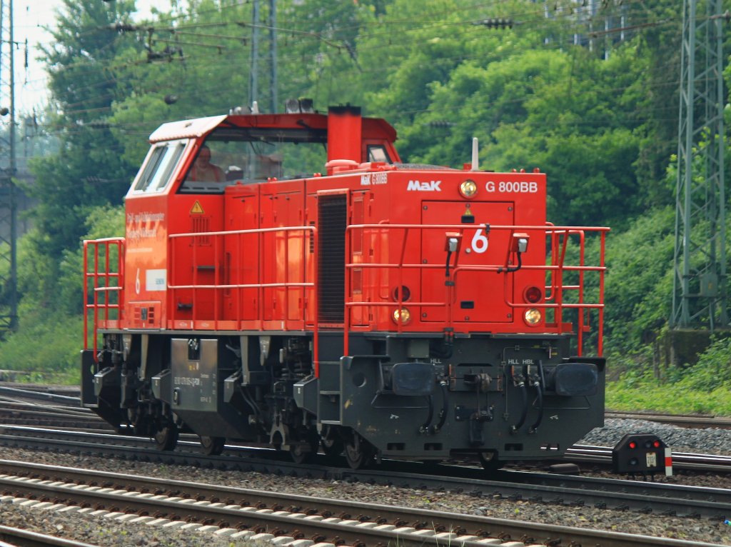 278 005-4 vom Siemens Prfcenter Wildenrath kommt am 21.05.2012 alz Lz aus Richtung Aachen Hbf nach Aachen West, um dort einige ltere Personenwagen abzuholen und in Richtung Herzogenrath weiterzufahren. Diese Wagen wurden aus Belgien nach hier gebracht und dienen als Schutzwagen bei den berfhrungsfahrten der Belgischen AM 08 Triebzge, die von Wildenrath nach Belgien stattfinden.