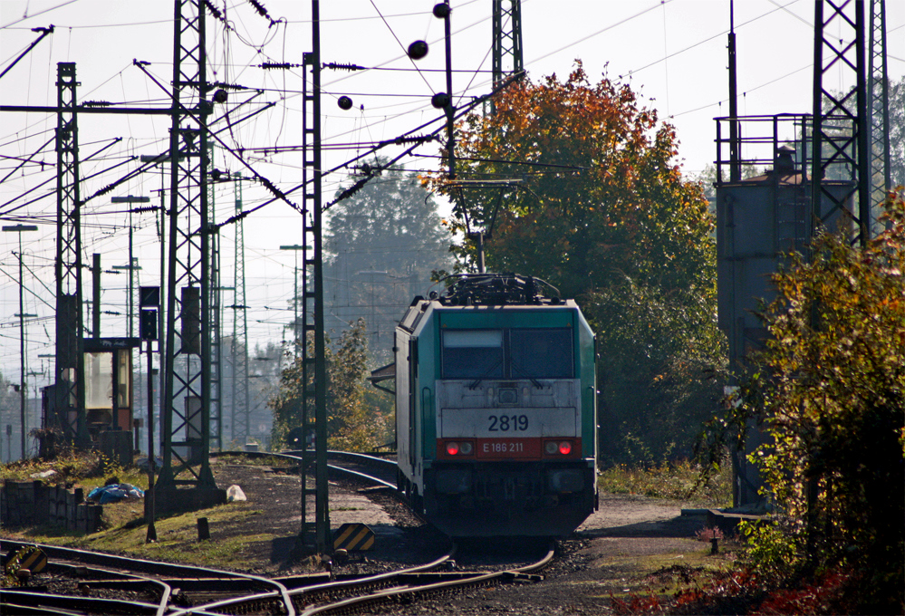 2819 beim Umsetzen in Aachen-West, 9.10.10