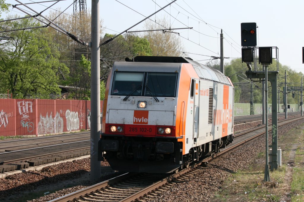 285 102-0 HVLE am 22.04.2011 in Rathenow