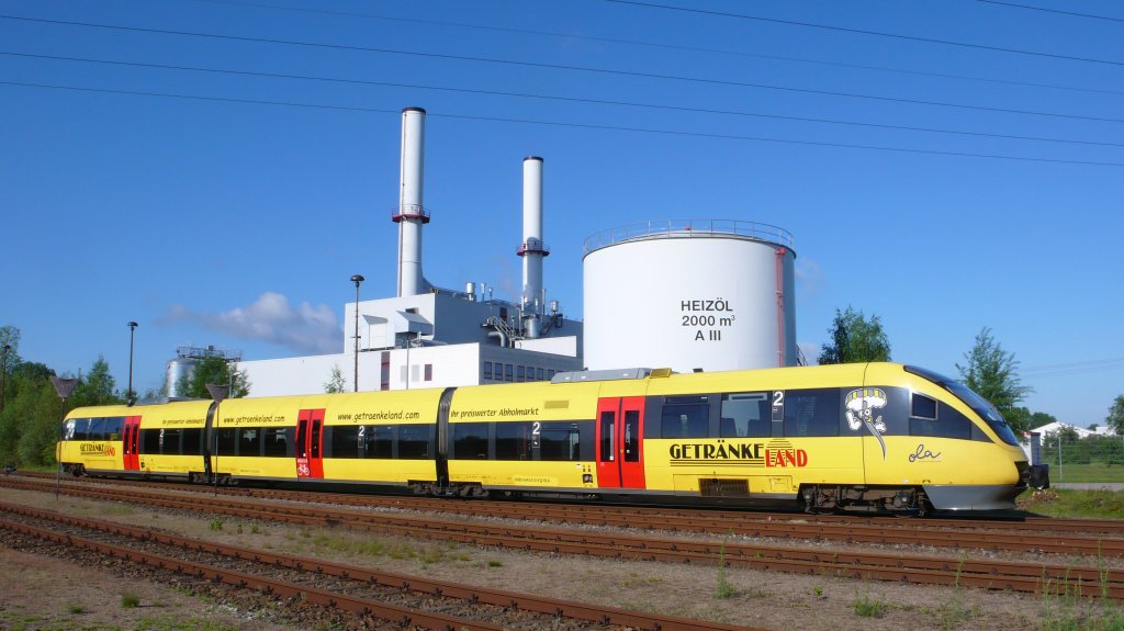 29.05.2010 Talent 0005 der Ola auf dem Weg zum Bhf Neubrandenburg
