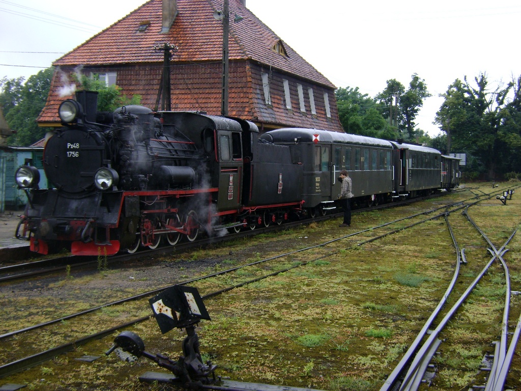 29.07.2012 Zaniemysl, Px48-1756 mit zueg Zaniemysl - Sroda Wielkopolska Miasto.