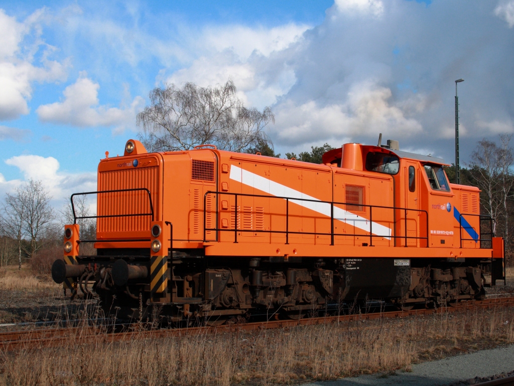 291 972-8 der Northrail in Munster. 08.03.12