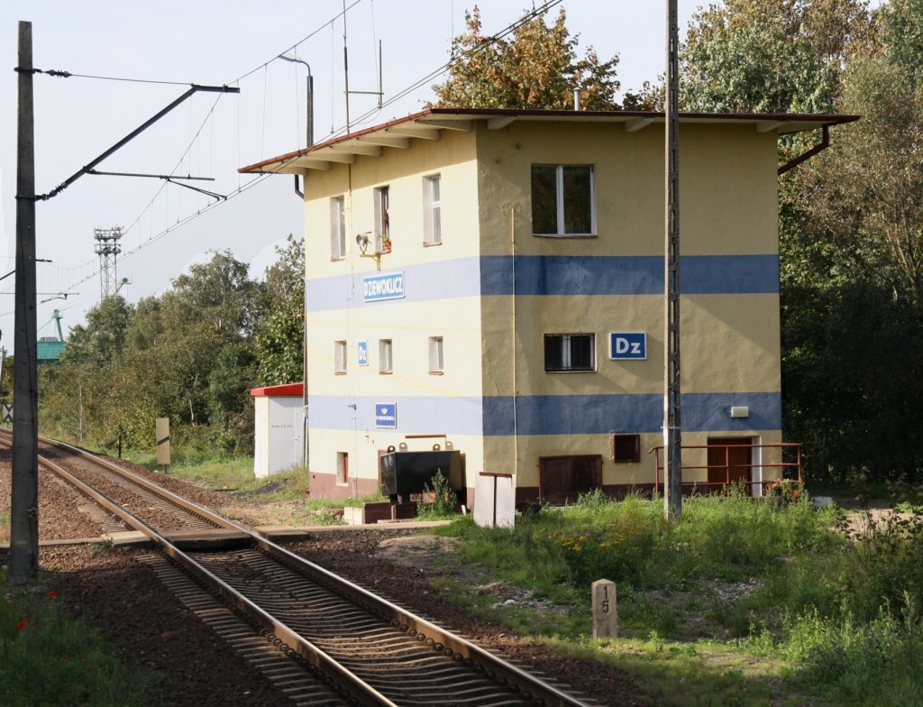 29.10.2011 Szczecin Drzenkowic, Strecke nach Stettin - Dabie