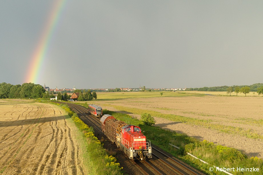 294 662-2 mit der bergabe aus Bautzen am 09.08.2011