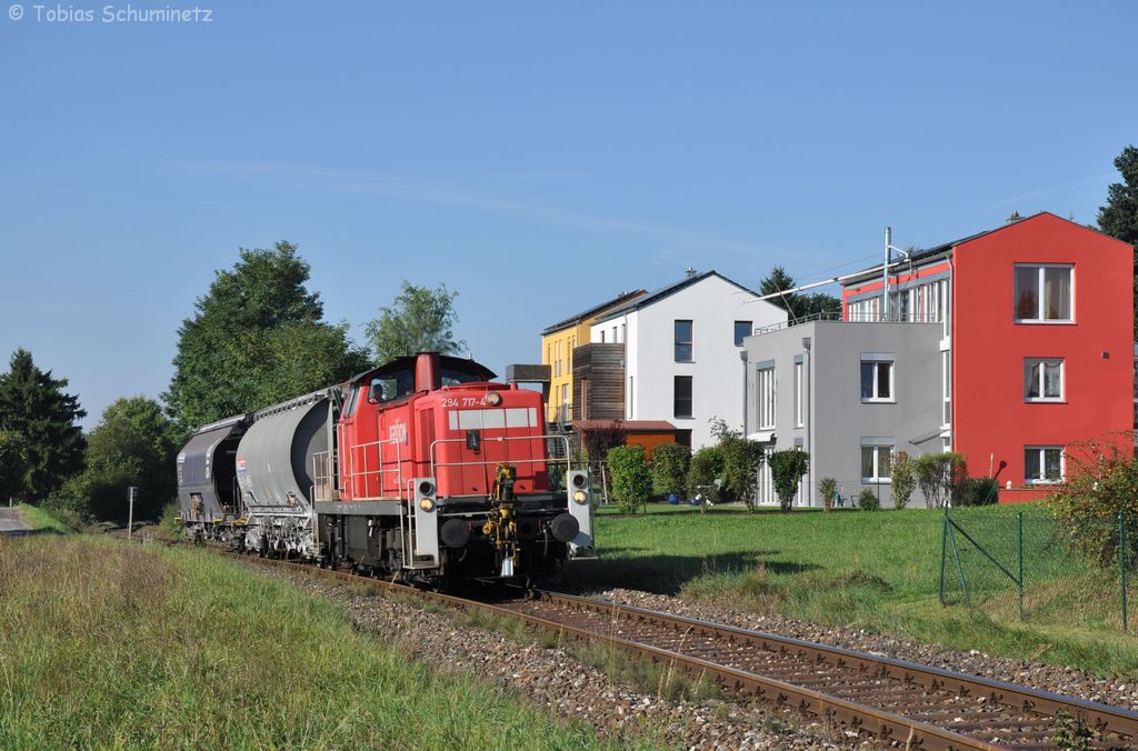 294 717 mit EK56930 am 20.09.2012 in Gebenbach (Strecke Amberg-Schnaittenbach)