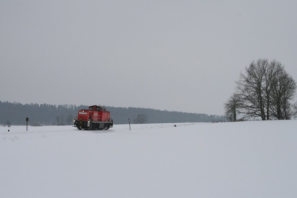 294 747 am 16.02.2010 ist zwischen Amberg und Gebenbach unterwegs.