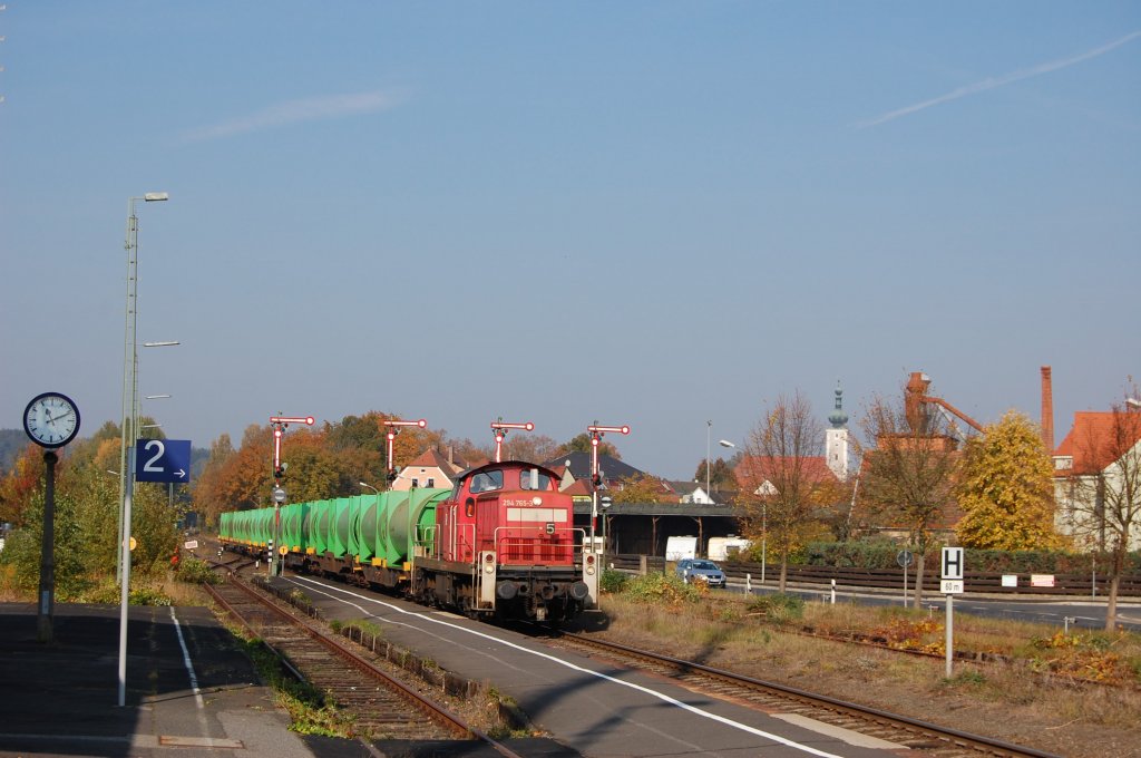 294 765 mit �bergabe aus Kulmbach am 14.10.2010 in Pressath