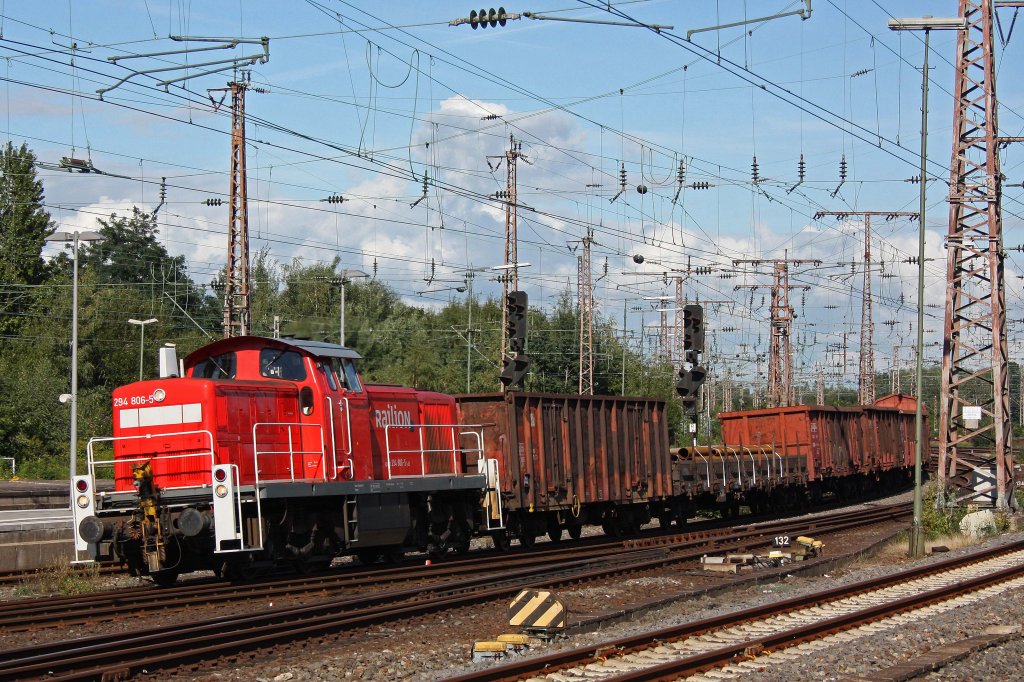 294 806-5 am 31.8.10 in Essen Hbf