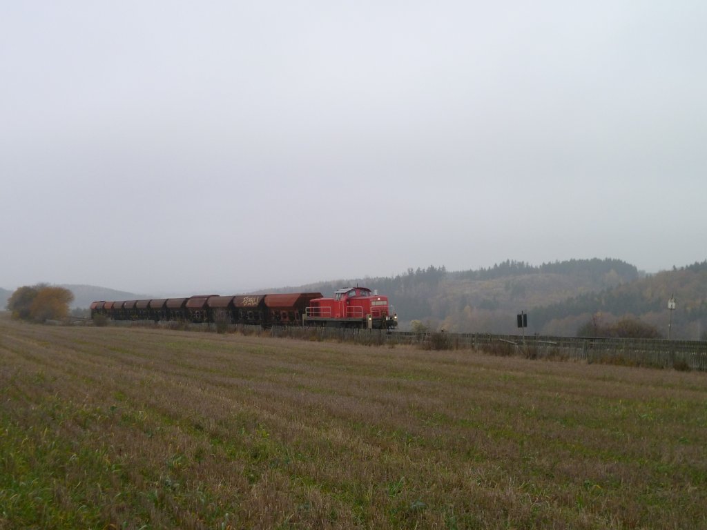 294 xxx bei der Durchfahrt in Ruppertsgr�n/V. am 10.11.11. 

