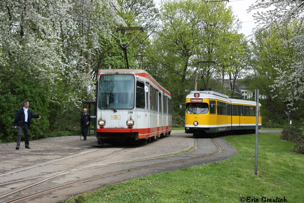 298 und 259 am 27.04.13 in der Friesenstrae.