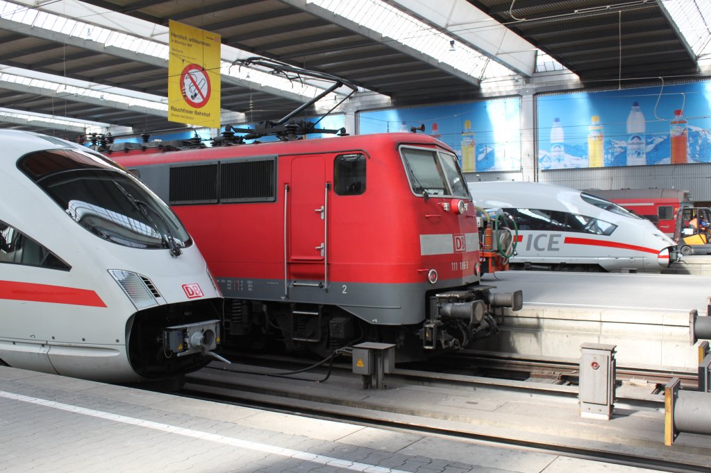 3 auf einen Streich. 18.03.2010 Mnchen Hbf