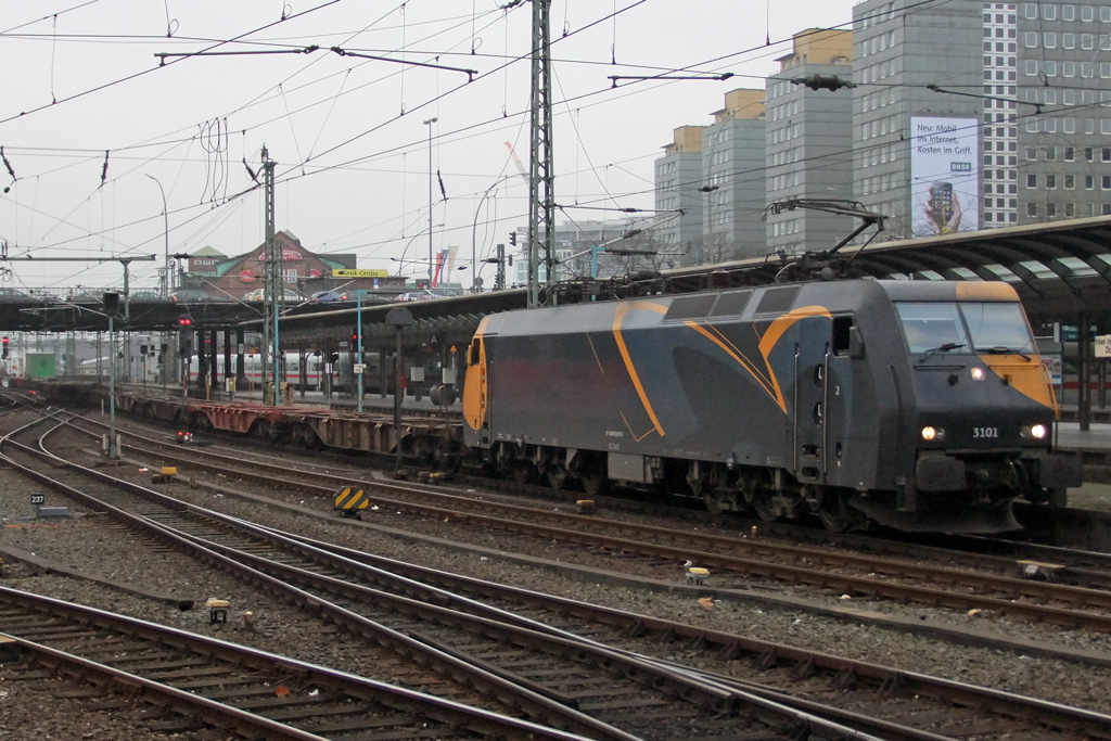 3101 durchfhrt Hamburg Hbf 20.11.2010