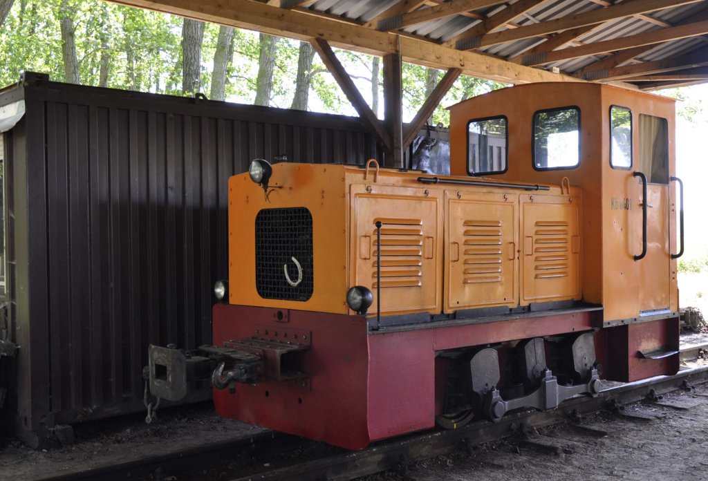 31.05.11 , Mesendorf ; K 6401 vom VEB LKM Babelsberg, Baujahr 1957, Fabriknr. 249217