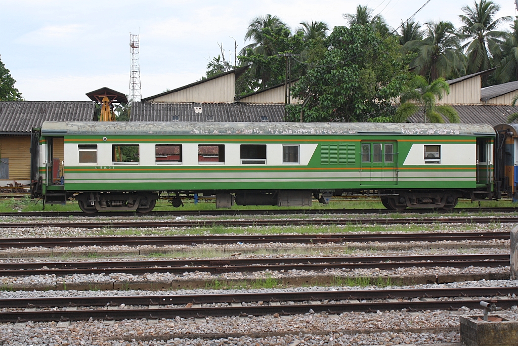 บสพ. 31 (บสพ. =BTV./Bogie Third Class & Van) am 18.Mai 2013 im Bf. Chumphon.