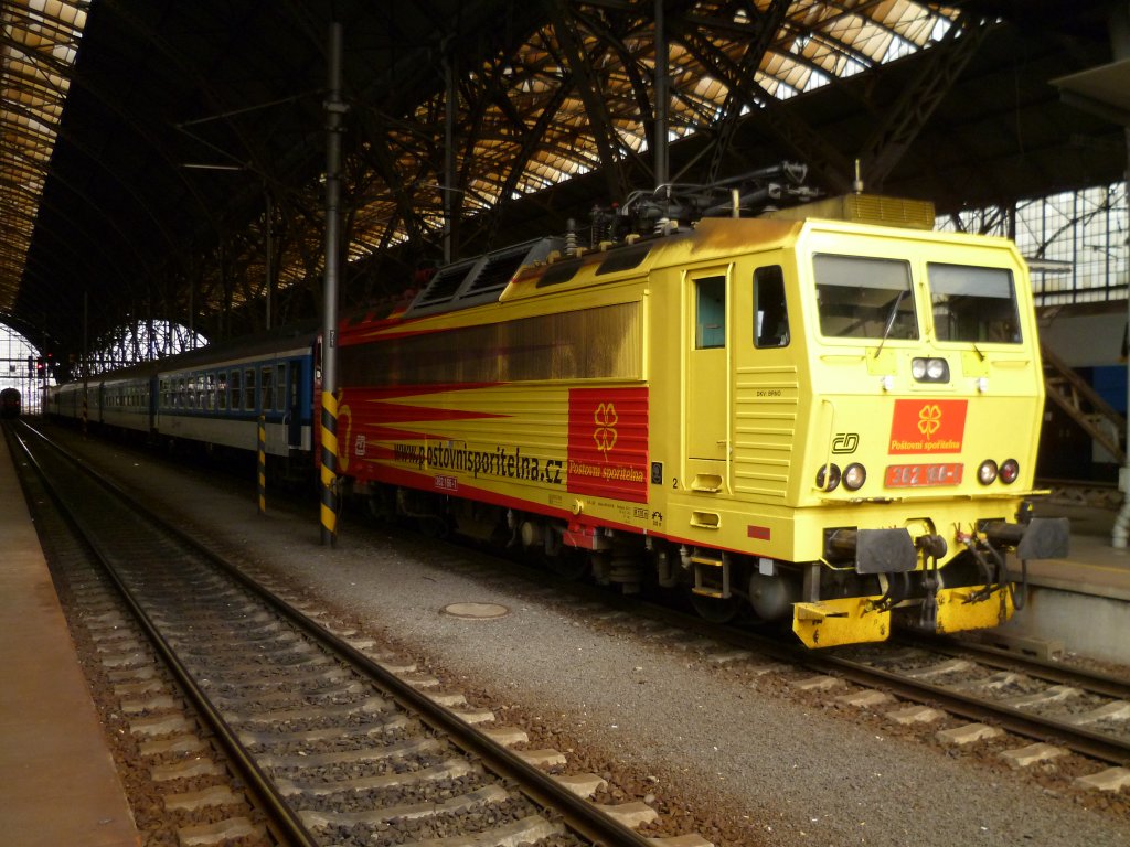 362 166-1 steht am 26.08.12 in Praha hl.n.