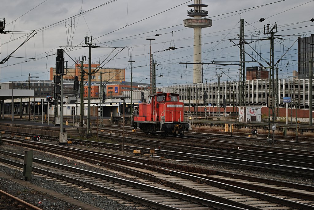 362 448-3, auf Rangierfahrt in Hannover HBF, am 14.11.10.