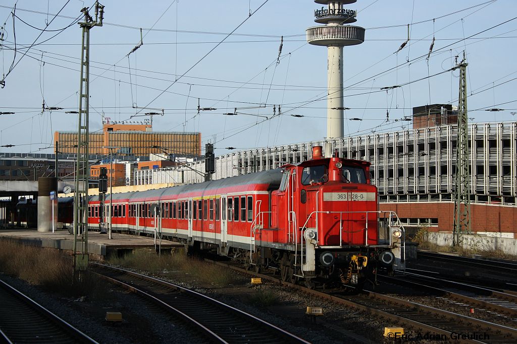 363 128 am 30.11.2010 in Hannover HBF.