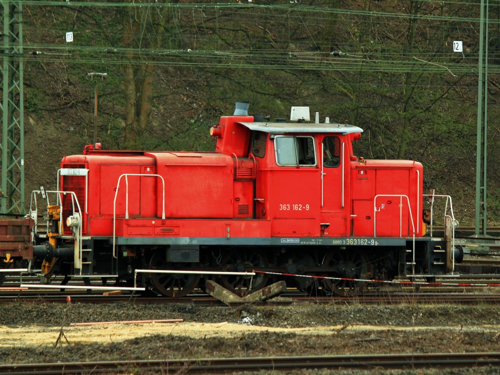 363 162-9 am 30.03.2012 in Aachen West.