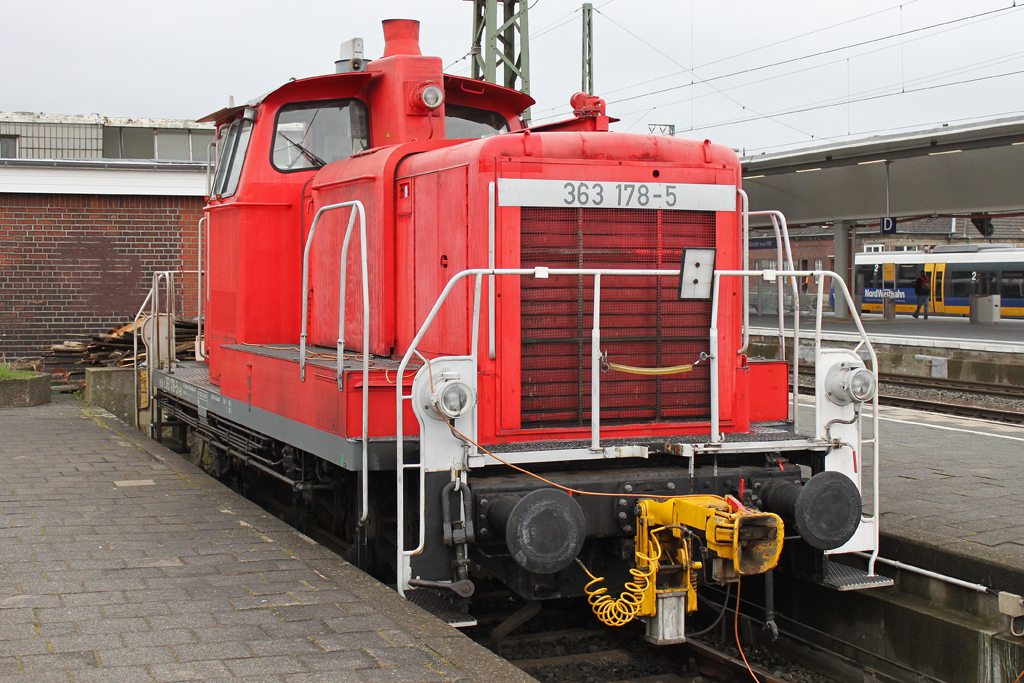 363 178 stand am 4.4.12 in Mnster Hbf.