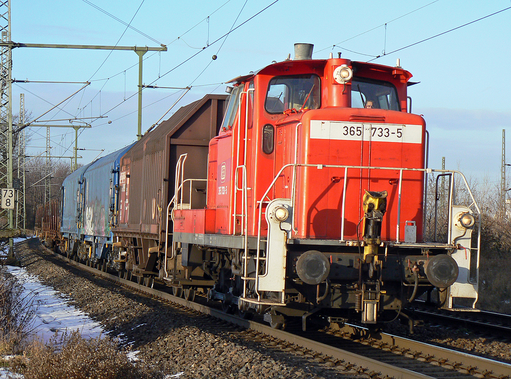363 733-5 der RSE in Porz-Wahn am 09.12.2010