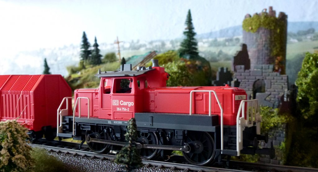 364 754-2 auf der Anlage. Foto 16.02.13