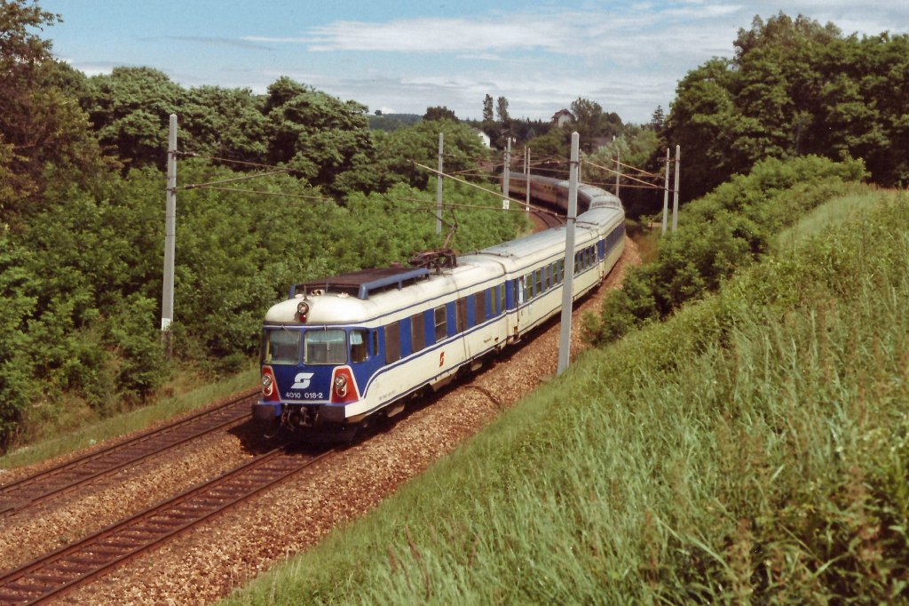 4010.018 als EX-144 in Maria Anzbach im Juli 1990