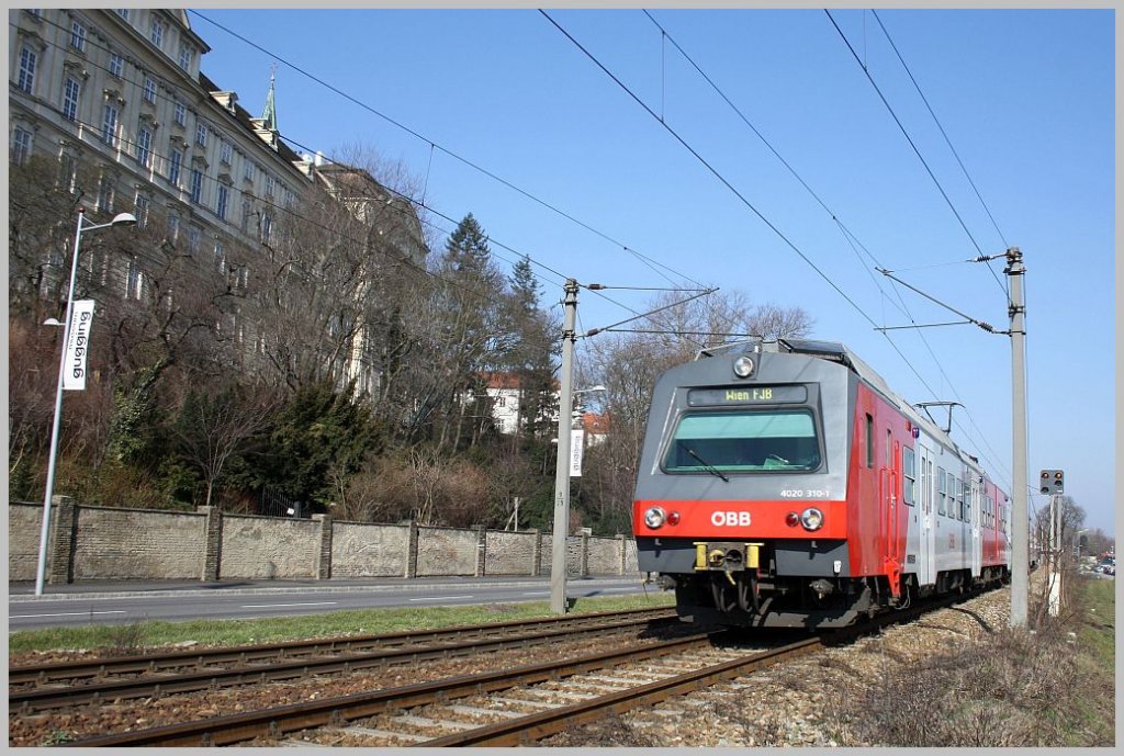4020 310-1 als R 2175 beim Stift Klosterneuburg; 21.3.11