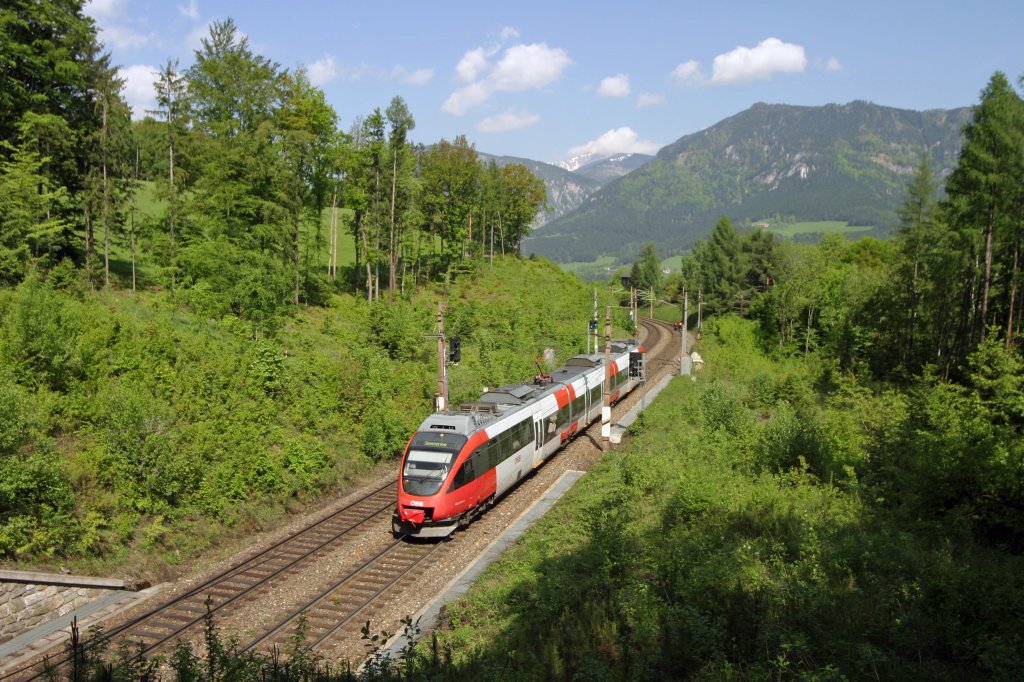 4023.011 als Reg. zum Semmering bei Kb am 9.5.13