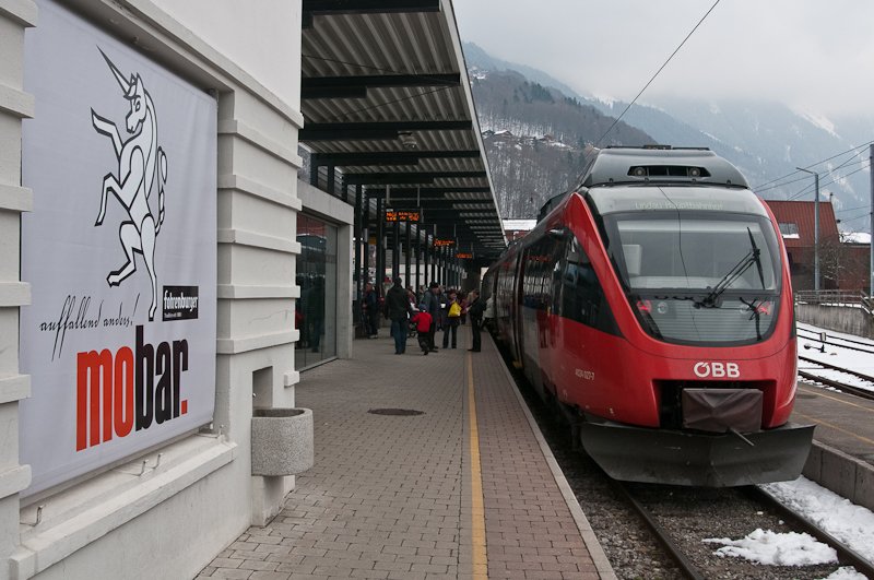 4024 027-7 als 5646 (Schruns - Lindau Hbf) am 11. Mrz 2010 in Schruns.