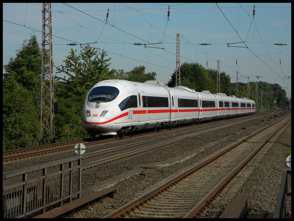 403 xxx bei der Durchfahrt durch Dsseldorf Eller Sd