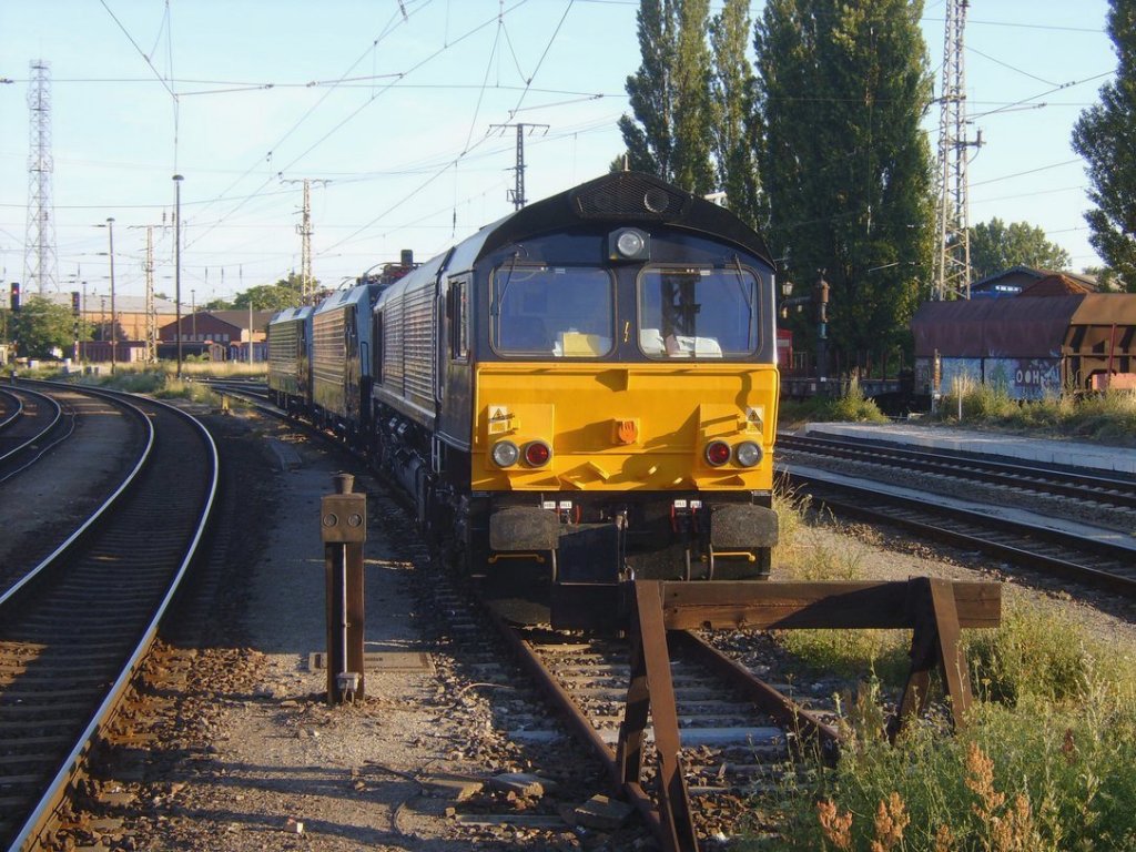 4.07.2010 Frankfurt (Oder), Class 66