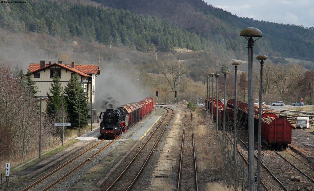 41 1144-9 mi DGz 307 (Meiningen-Eisenach) in Walldorf 12.4.13