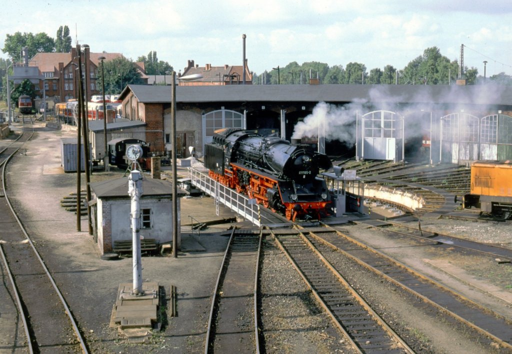 41 1185-2 Bw Wustermark im Okt. 1991