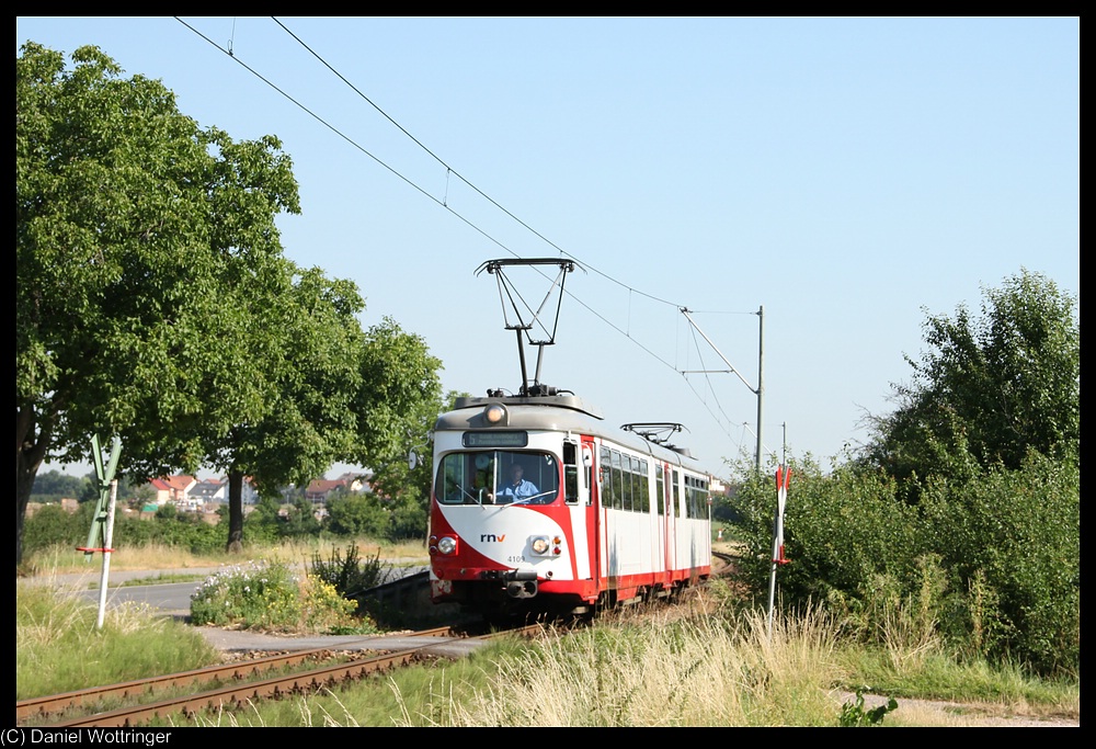 4109 am 19. Juli 2010 zwischen Grosachsen und Leutershausen.