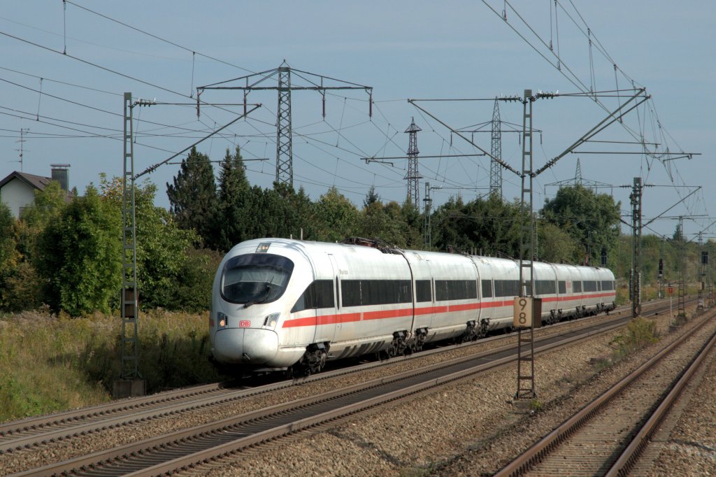 411 018 am 23.09.12 in M�nchen-Langwied