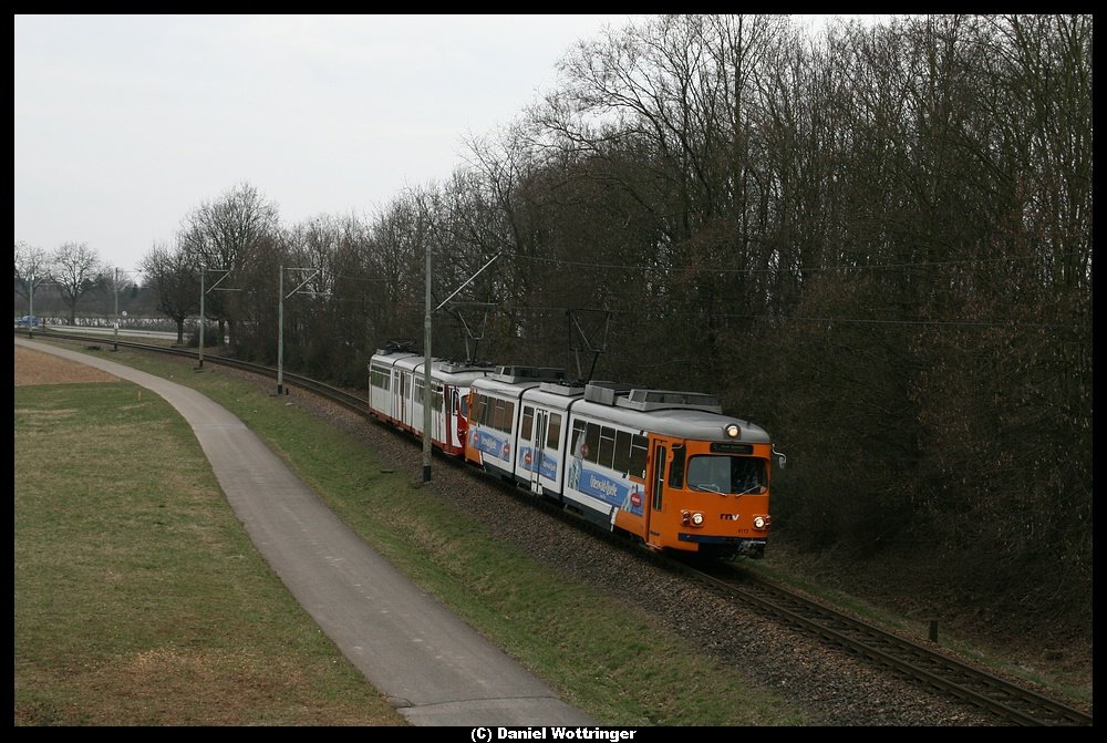 4113 und 4098 am 14.03.2010 in Hohensachsen.