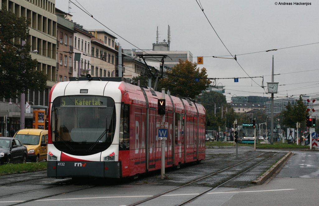 4132 als 5 nach Kfertal am Mannheimer Hbf 28.9.10