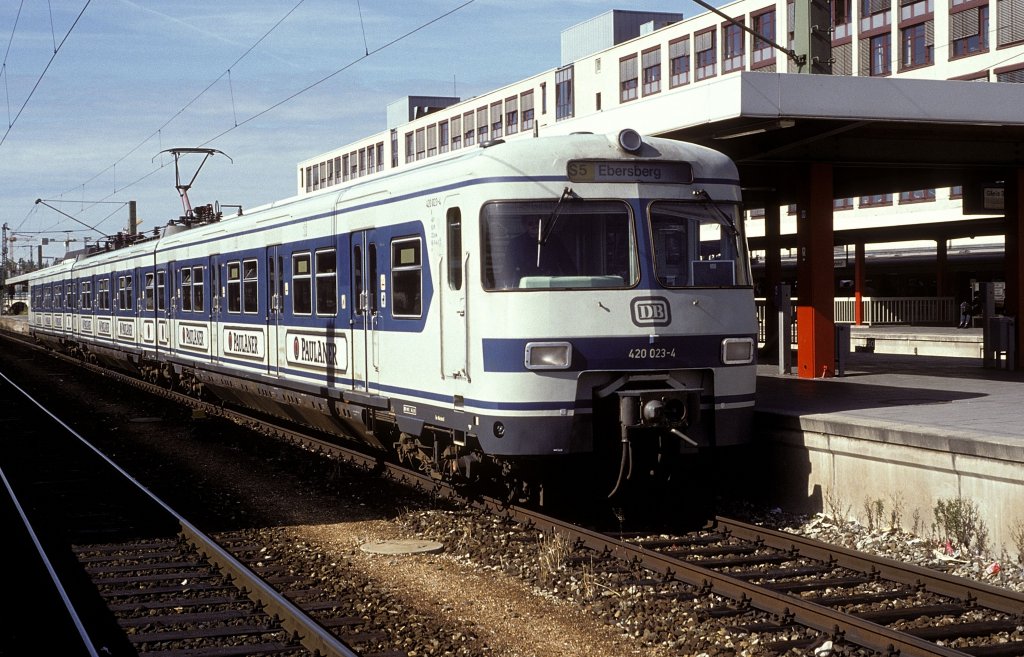 420 023  Mnchen-Ost  07.09.92