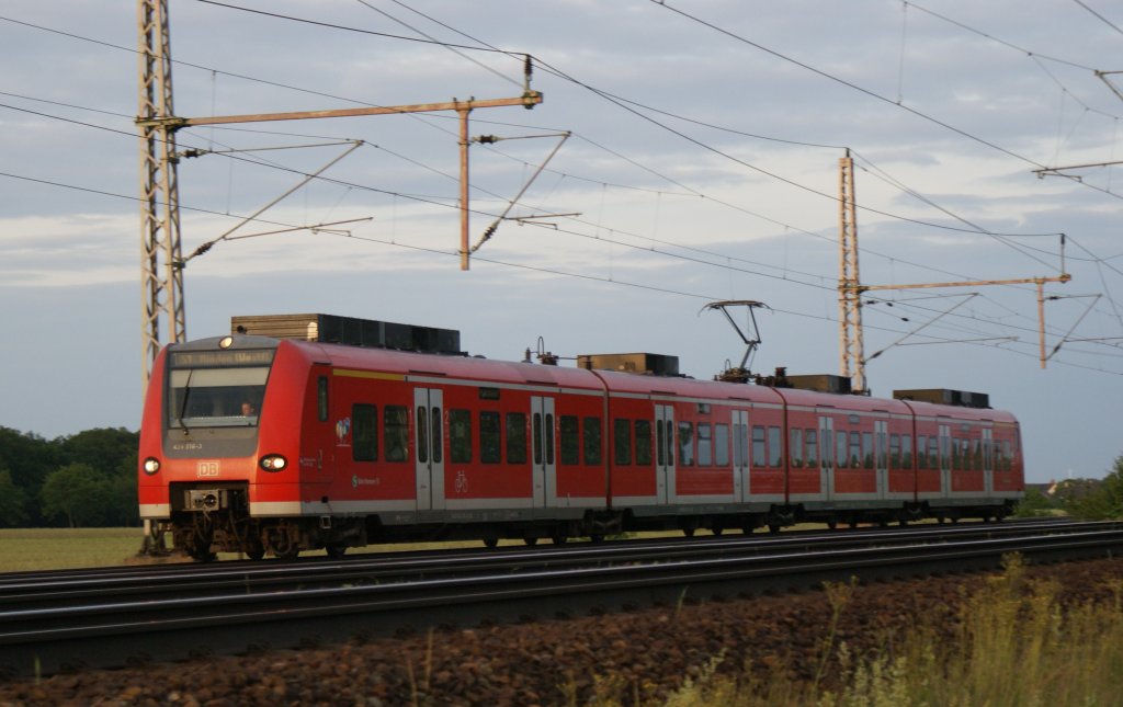 424 516-3 nach Minden Westfalen am 14.06.2010 bei Dedensen/Gmmer.