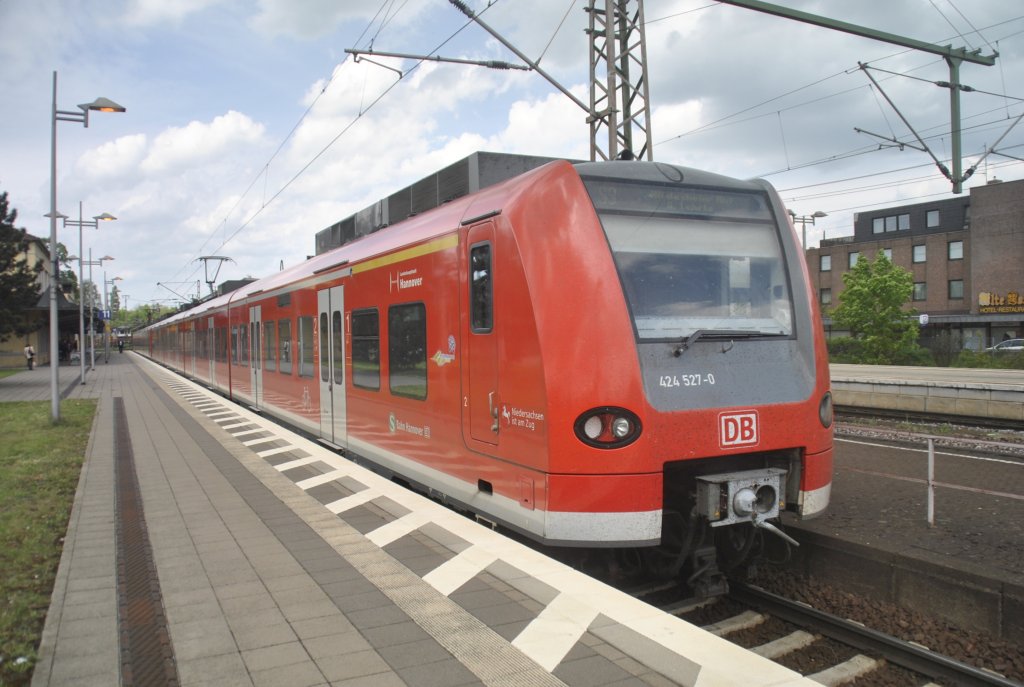 424 527-0 Taufname  Landeshauptstadt Hannover , am 08.05.2012 in Lehrte.