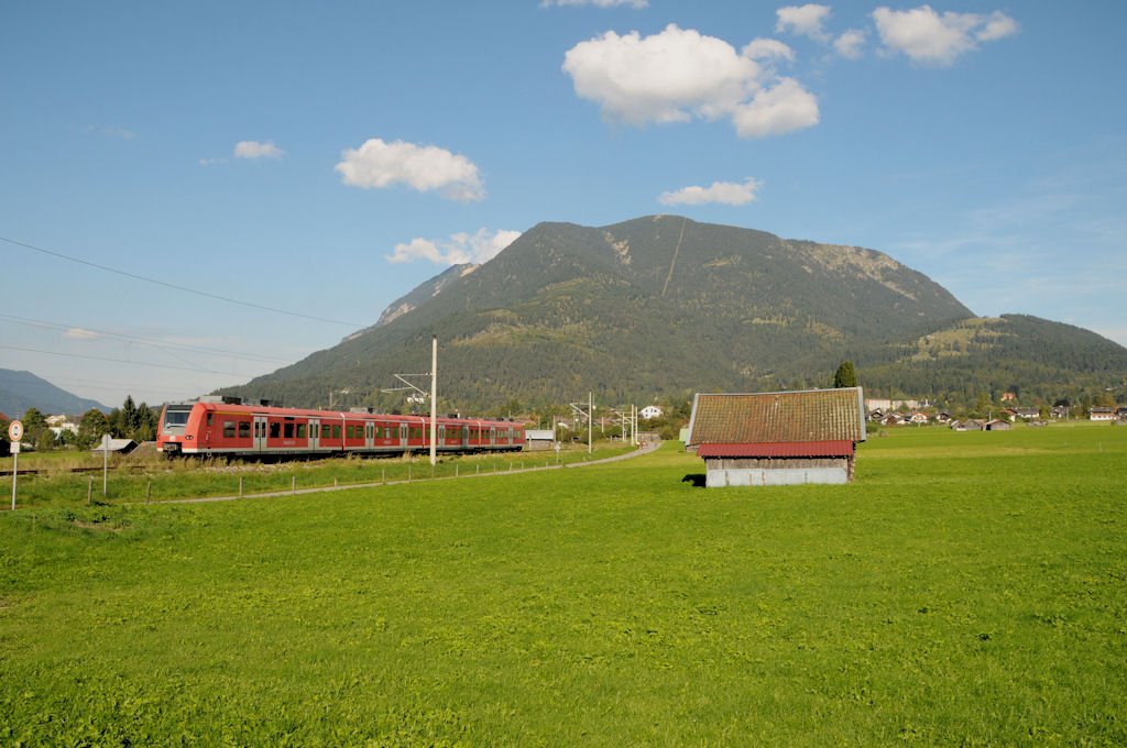 425 143 am 23.09.10 kurz vor Garmisch-Partenkirchen