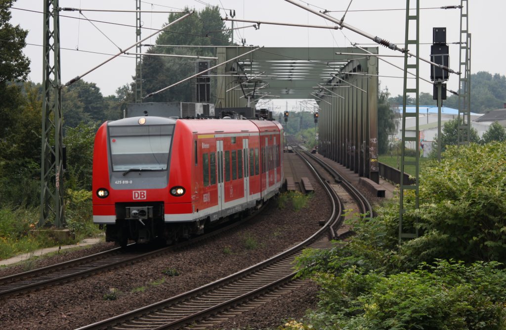 425 319/819 RE Nordenham-Bremen Hbf am 12.09.10 in Bremen-Neustadt 